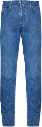 Emporio Armani Tapered Leg Jeans - Heren - Slim Fit Jeans - Blauw - W36 - Denim - Jeans