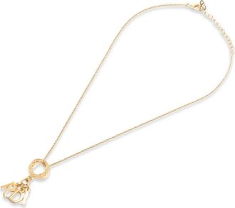 Dior Collana con logo 1980-1990 - Oro