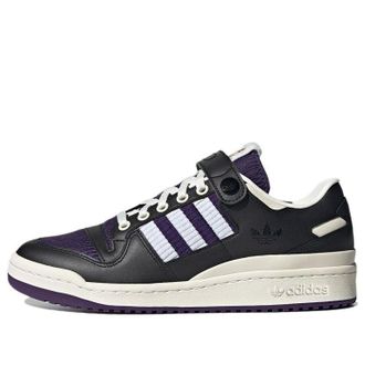 adidas originals Forum 84 Low Black Purple White HQ7001