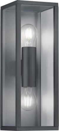 Trio Leuchten Trio Lighting - Aplique Garonne Antracita Doble Luz Arriba Y Abajo Ip44