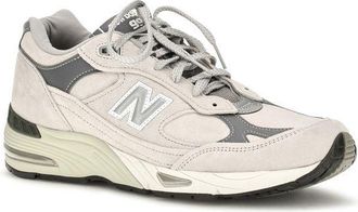New Balance Suede Leather Sneakers - Gray