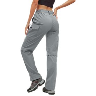 Generic Womens Cargo Hiking Pants - Quick Dry Stretch Trousers, Lightweight Outdoor Trekking Pants, Multi-Pocket Design, Breathable Fabric, Ideal for Camping 