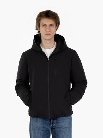 Save The Duck Hooded jacket Ezra reversible black