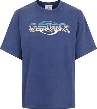 Casablanca Hombre, Camisetas, Azul, Talla: M