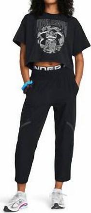 Under Armour Womens Unstoppable Ankle Pants In Black