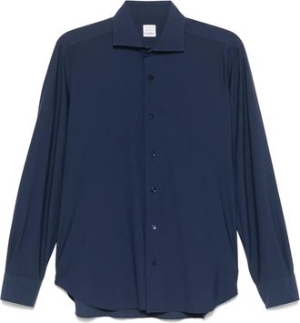 Barba Camicia leggera in jersey - Blu