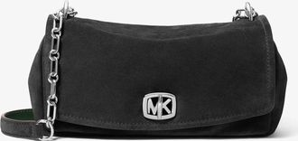 Michael Kors Bryant Small Suede Convertible Shoulder Bag
