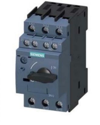 SIEMENS Interruptor Autom&aacute;tico Para Motor 3p 2,2 Kw 4-6,3 A 1z 1r S00 3rv2011-1ga15