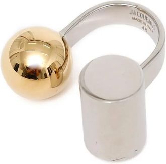 Jacquemus Anello Perlina - Oro