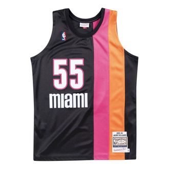 Mitchell & Ness x NBA Miami Heat 2005-06 Jerseys Jason Williams 55 AJY4EL18034-MHEBLCK05JWI