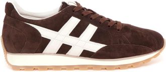 Hogan 86er Sneakers - Heren - Sneakers - Bruin - 41 EU - Leer - Schoenen