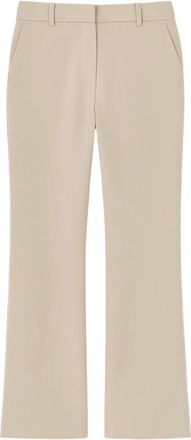 2-Biz Elegante Olja Sand Broek - Dames - Slim Fit Broeken - Beige - 2XL - Polyester - Broeken
