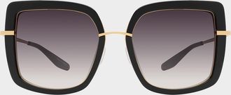 Barton Perreira Margret Square Sunglasses
