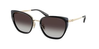 Coach HC7187 CDP56 94848G Womens Sunglasses Gold Size 53