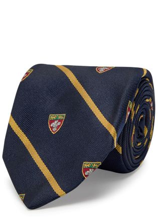 Polo Ralph Lauren University Silk tie - Navy - One Size