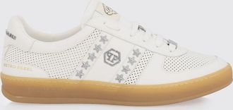 Philipp Plein Sneakers Retro Rebel in pelle traforata con stelle applicate