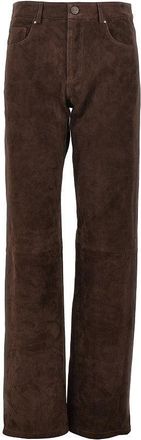 Arma Jean suede leather pants Woman 38