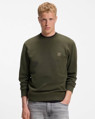 Boss Orange by Hugo Boss BOSS Westart-Sweatshirt, Groen