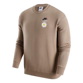 Nike HBR Statement Sweater Tan White HJ0836-247