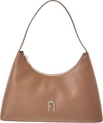 Furla Diamante Leather Shoulder Bag