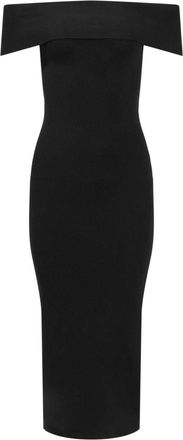 Altuzarra Marceau off-shoulder dress - women - Polyester - S - Black