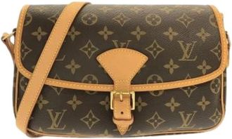 Louis Vuitton Pre-owned Cross Body Bags, female, Brown, Size: ONE SIZE Pre-owned Sologne Shoulder Bag
