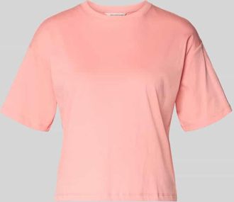 Moss Copenhagen T-Shirt mit Rundhalsausschnitt Modell Moa Melea in Lachs, Gr&ouml;&szlig;e L/XL