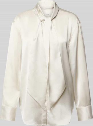 Calvin Klein Hemdbluse mit Knopfleiste in Offwhite, Größe XXL