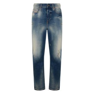 Diesel Slim-fit Jeans, male, Blue, Size: W28 D-Vider Jeans