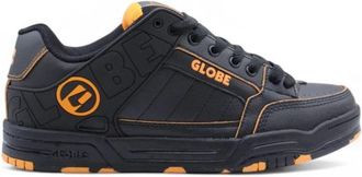 Globe Leren Veterschoenen met Rubberen Zool - Heren - Sneakers - Zwart - 38 1/2 EU - Schoenen