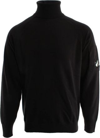 C.P. Company 17cmkn 192a Turtleneck - Heren - Coltruien - Grijs - 2XL - Wol - Truien & Vesten