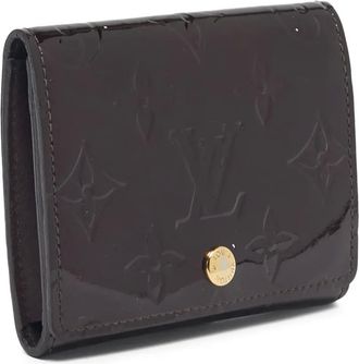 Louis Vuitton Portacarte in pelle Vernis con monogramma 2012 - Rosso