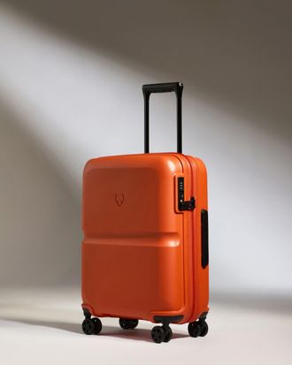 Antler Cabin Suitcase In Ember Orange - Single Stripe