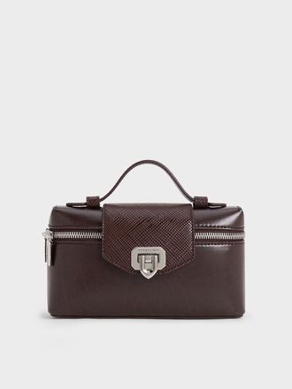 Charles & Keith Arwen Top Handle Vanity Bag