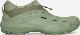 Crocs Satisfy Quick Trail Clogs Moss
