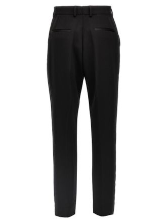 Dolce & Gabbana Womens Black Virgin Wool Tuxedo Clothing