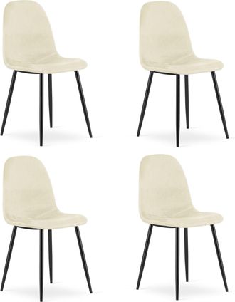 OEM Silla Como - Terciopelo Beige X 4