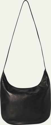 The Row Izzy North-South Crossbody Bag in Silky Leather