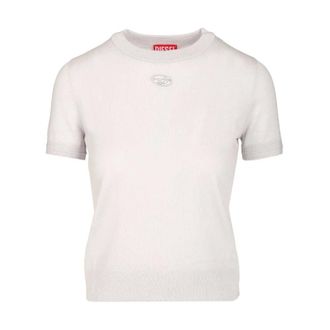 Diesel Wool Sweater - - Tops - Donna - Grigio - S
