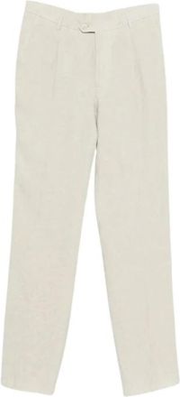 Etro Broeken, Heren, Beige, M, Rechte broek