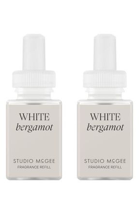 Pura x Studio McGee 2-Pack Diffuser Fragrance Refills in White Bergamot at Nordstrom