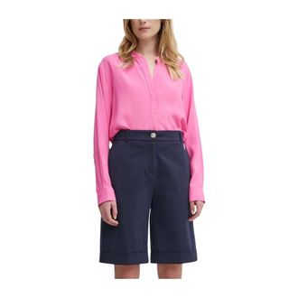 Aeronautica Lange Shorts - Dames - Korte broeken - Blauw - Maat: 2XS Katoen
