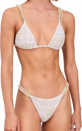 Devon Windsor Demi Bikini Top In Quartz