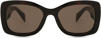 Prada PR A08S Polarized 16N5Y1 Womens Sunglasses Tortoiseshell Size 56
