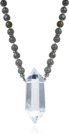 Eyecandy LA Amos Pendant Necklace