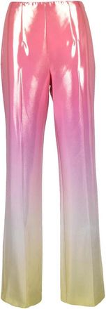 Patrizia Pepe Pants Stretch - Yellow/Pink