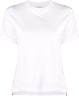 Thom Browne White Logo Patch T-Shirt