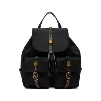 Pinko Backpack - female - PINKO - Backpacks - Black - ONE SIZE - Bags