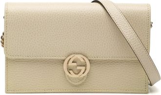 Gucci Pre-owned Gucci Interlocking G Dollar Calfskin Wallet on Chain Ladies WE1LZPKA9I5LOBJH