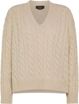 Peuterey Dames, Truien, Beige, Maat: XS Wol